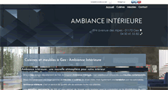 Desktop Screenshot of ambiancesmeubles.fr